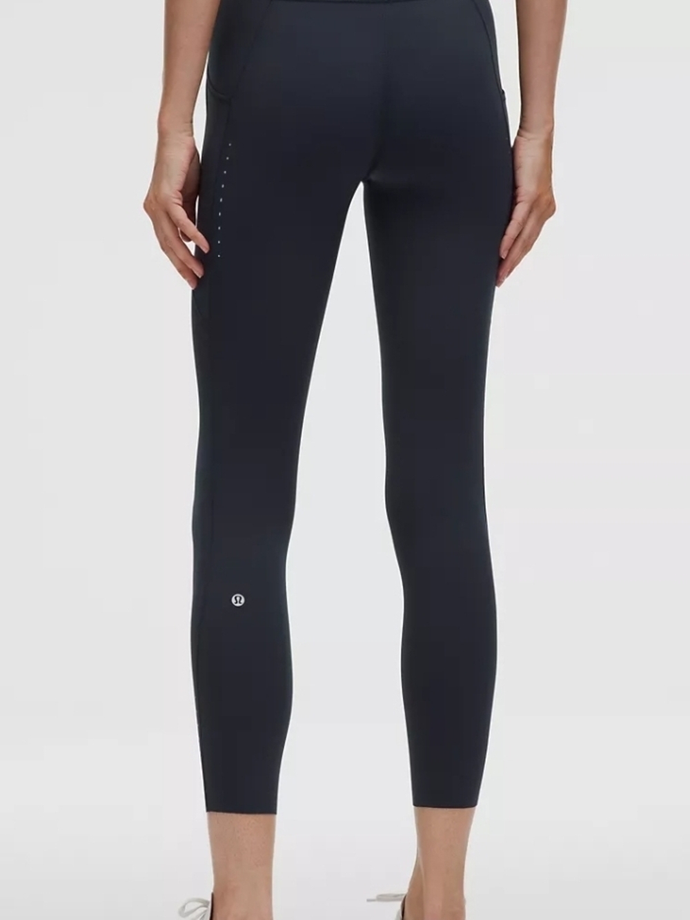 lululemon athletica Fast And Free High-rise Leggings 25" Size 6 Navy